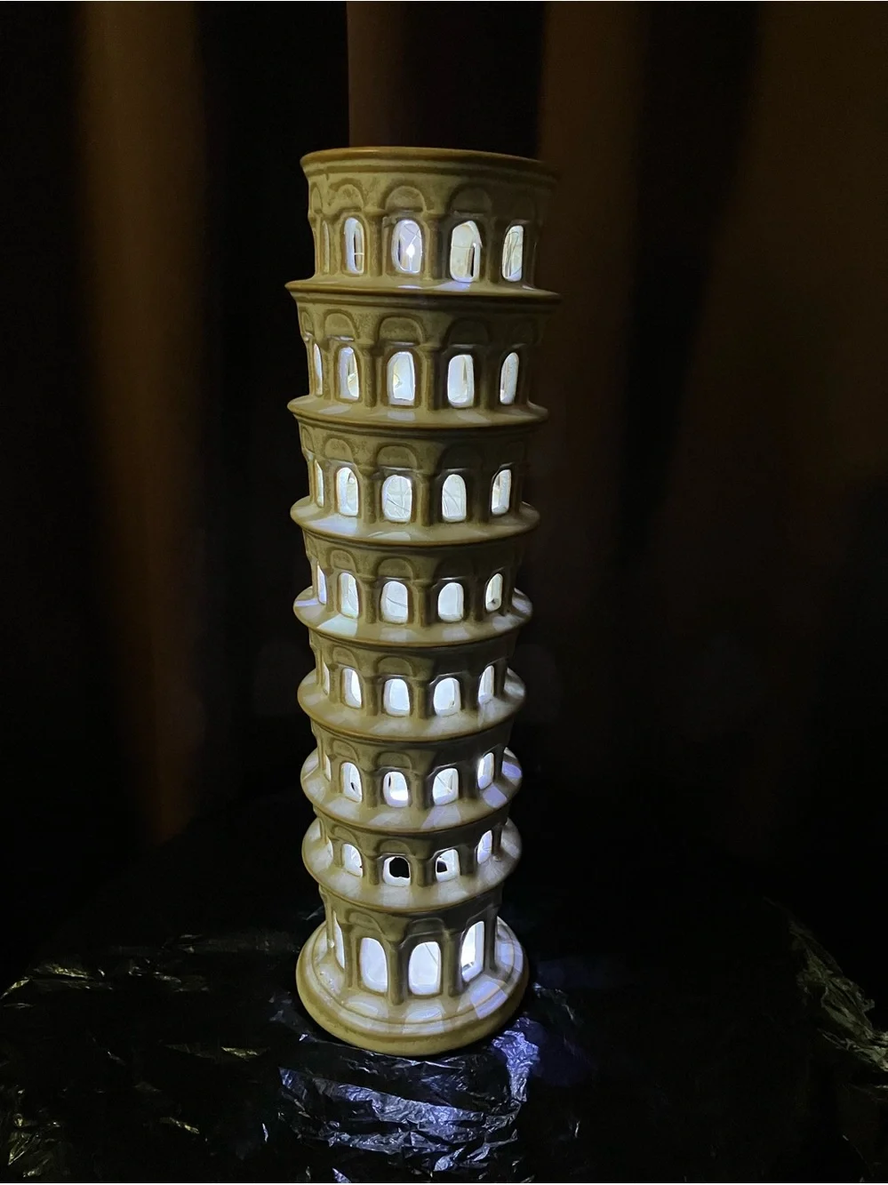 Leaning Tower of Pisa Lamp